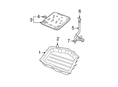 Sebring TRANSAXLE PARTS