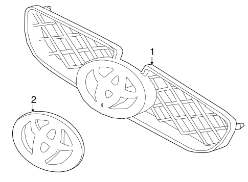 Celica GRILLE & COMPONENTS