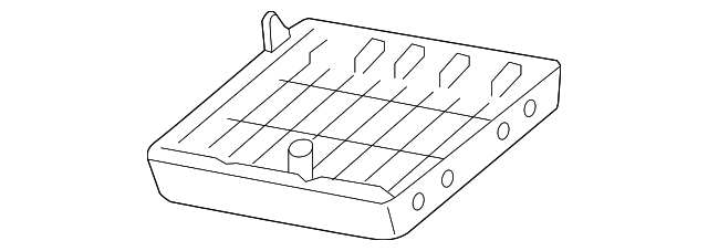 1L3Z1563101BA Деталь SEAT FRAME, LEFT