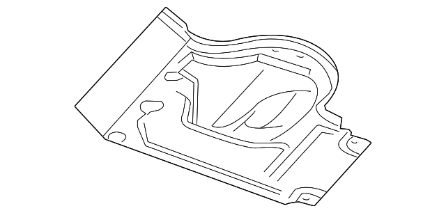 52129092AC Деталь SKID PLATE
