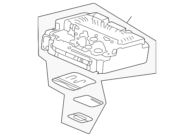 39175-SDR-A43 Деталь TUNER ASSY. (ALPINE)