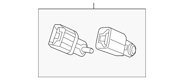 1LW83LU5AD Деталь BUCKLE END, LEFT