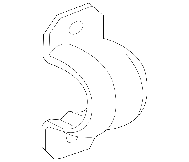 84004729 Деталь STABILIZER BAR BRACKET, LEFT