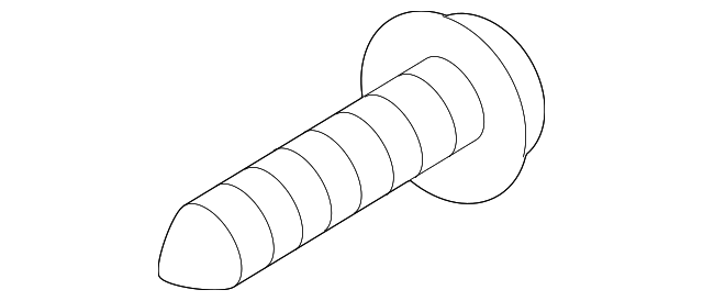 12433-03109B Деталь UPPER GRILLE SCREW