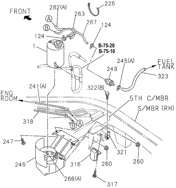 BOLT, SHROUD - 1995 Honda PASSPORT (0280506120) BOLT, SHROUD - 1995 Honda PASSPORT (0280506120)