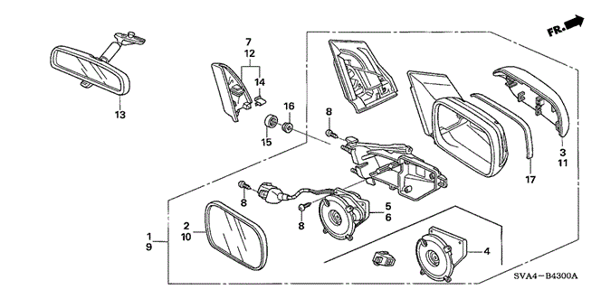 INTERIOR / BUMPER/MIRROR for 2006 Honda CIVIC COUPE #1