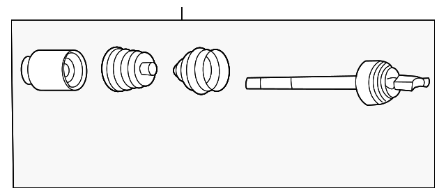 49500-2G000 AXLE ASSY
