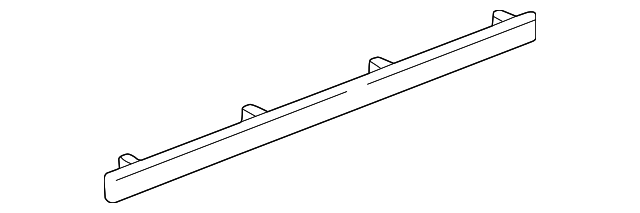3B0-853-515-A-GRU Деталь BODY SIDE MLDG, LEFT