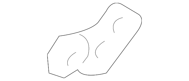 81772-B8100 LOWER BRACKET, LEFT