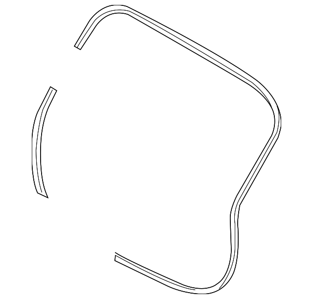 87321-B8000 WEATHERSTRIP