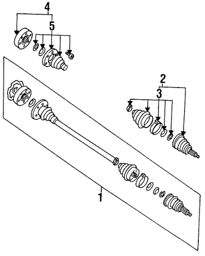 Jetta AXLE SHAFT