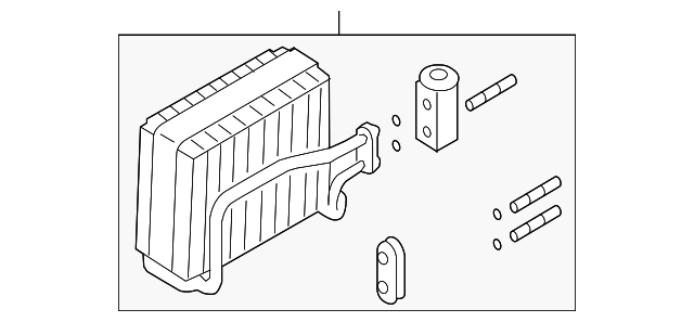 9541086Z00 Деталь EVAPORATOR ASSY
