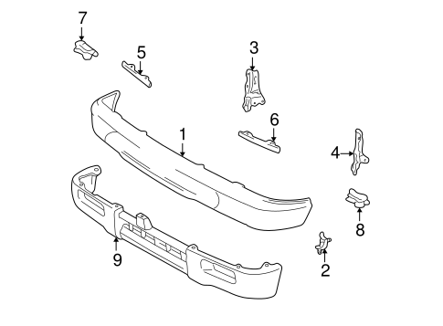 Tacoma BUMPER & COMPONENTS - FRONT