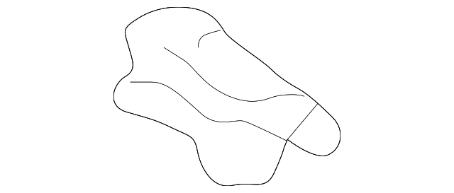 52522-35020 Деталь FILLER RETAINER, RIGHT