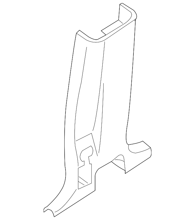 76915-EA002 Деталь LOCK PILLAR TRIM, RIGHT