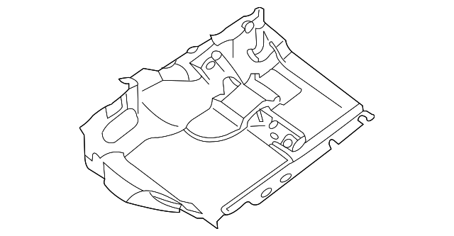 74903-ZL40B Деталь FRONT CARPET, LEFT