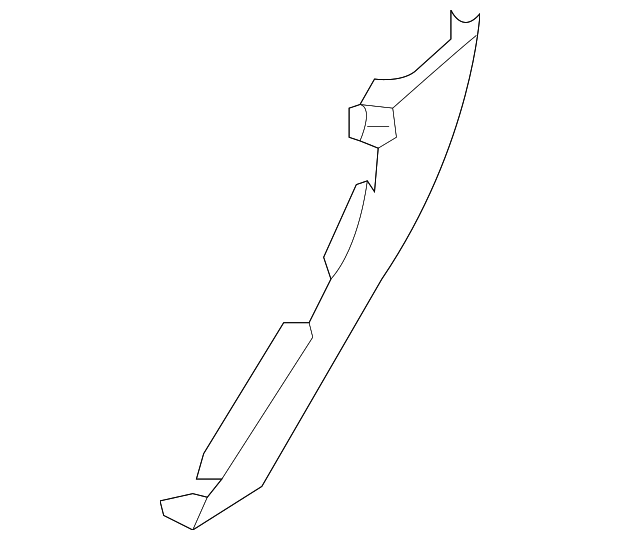 66951-EA000 Деталь COWL TRIM TRIM PLATE, LEFT