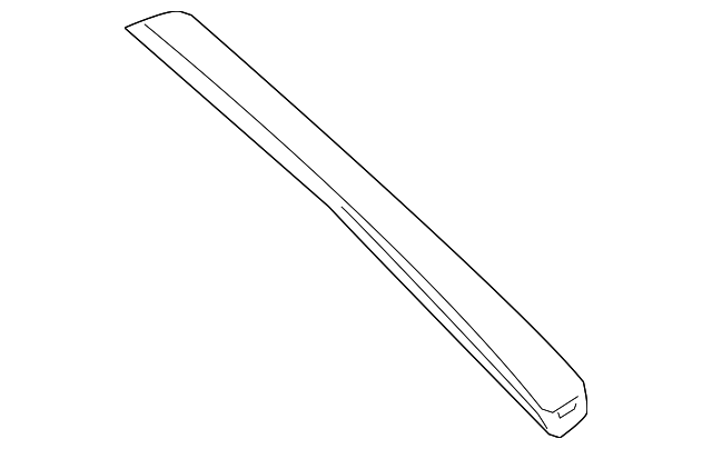 4E0-853-378-B-Y9B Деталь FRONT MOLDING, RIGHT