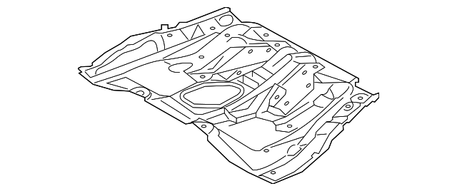 58211-12930 CENTER FLOOR PAN