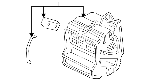 6L8Z-18478-AA Деталь HEATER ASSY