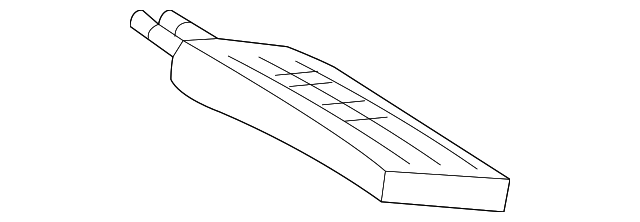 YL8Z-18476-AA Деталь HEATER CORE