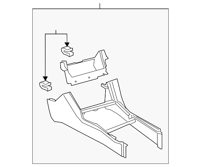 58810-04020-C0 Деталь FRONT CONSOLE
