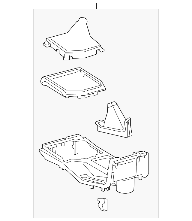 58804-04050-C1 Деталь UPPER TRIM PANEL