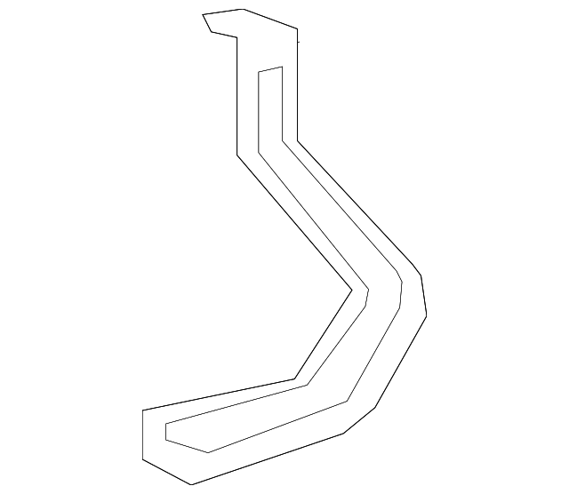 58991-04040 Деталь FRONT CONSOLE MOUNT BRACKET, RIGHT