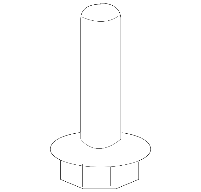 8115169180 Деталь STABILIZER BAR BOLT, LEFT