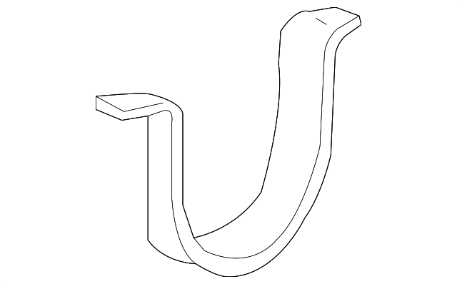 8257979900 Деталь STABILIZER BAR BRACKET, LEFT
