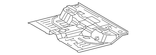 58311-04071 Деталь REAR FLOOR PAN
