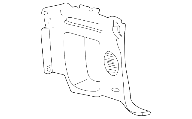 F65Z18278D13AAN Деталь CORNER TRIM, LEFT