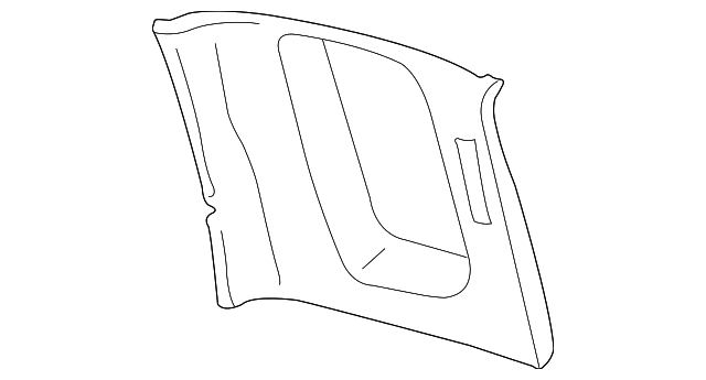 F85Z1852019AAD Деталь TRIM, LEFT