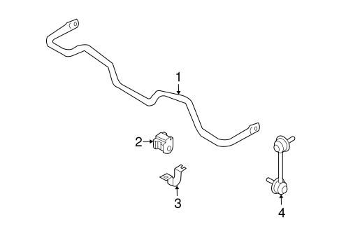 M45 STABILIZER BAR & COMPONENTS