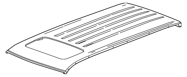 23267969 Деталь ROOF PANEL