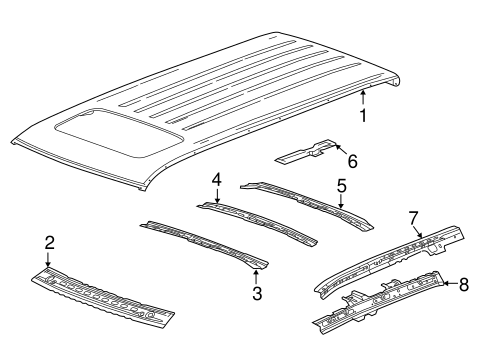 Escalade ROOF & COMPONENTS 2