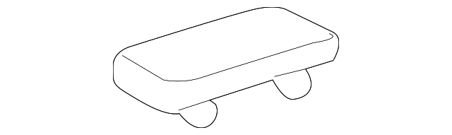 15968203 Деталь ARMREST PLUG, RIGHT