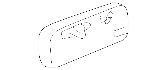 15689175 Деталь ARMREST CUP, LEFT