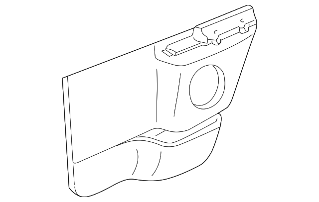 15180967 DOOR TRIM PANEL, RIGHT