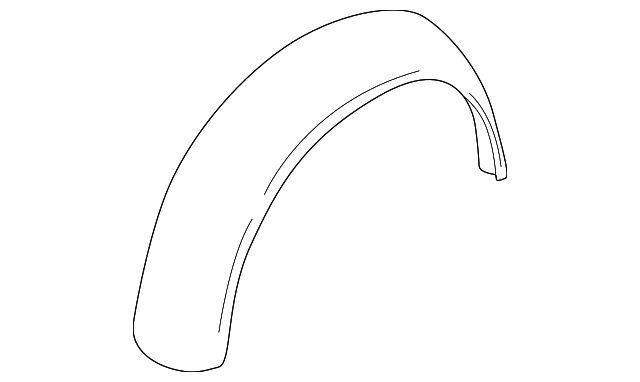 76748AR000 WHEELHOUSE LINER, RIGHT