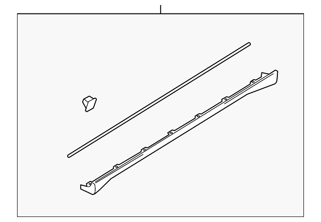 30026905 Деталь ROCKER MOLDING, RIGHT