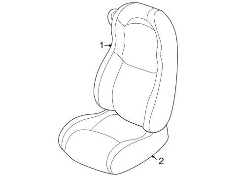 Viper FRONT SEAT COMPONENTS
