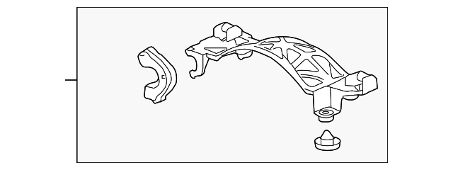 92220542 Деталь REAR BRACKET