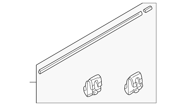 GD7A-50-650C Деталь BELT W'STRIP, LEFT