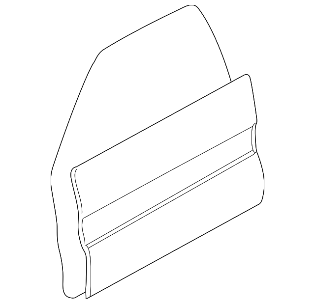 GD7A-58-020F Деталь DOOR SHELL, RIGHT