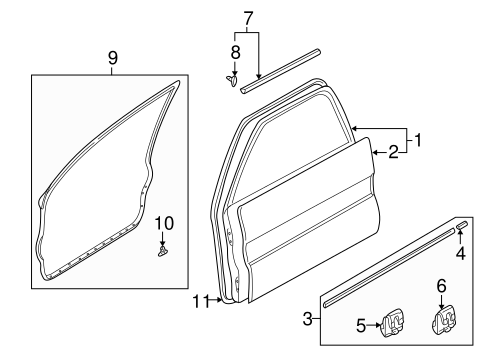 626 DOOR & COMPONENTS