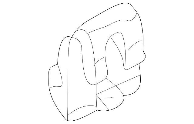 GD7A-50-649A Деталь BELT W'STRIP CLIP, LEFT