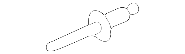 113-857-117-B Деталь PILLAR TRIM RIVET, RIGHT