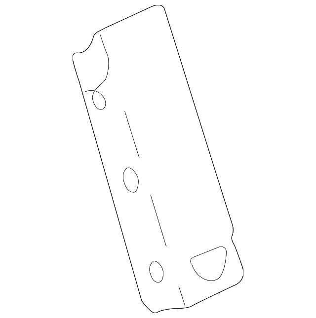 1E0-853-351-B-041 Деталь PILLAR TRIM, LEFT