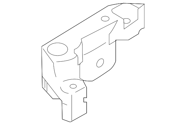 11232-EL20A Деталь FRONT MOUNT BRKT, RIGHT